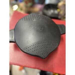 Pampered Chef Black Micro Cooker Large Microwave Steamer Strainer 2 Quart 2778